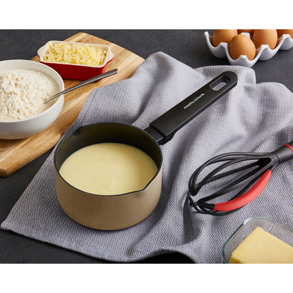 Morphy Richards 14cm Cream Recycled Aluminium Milk Pan Image 4