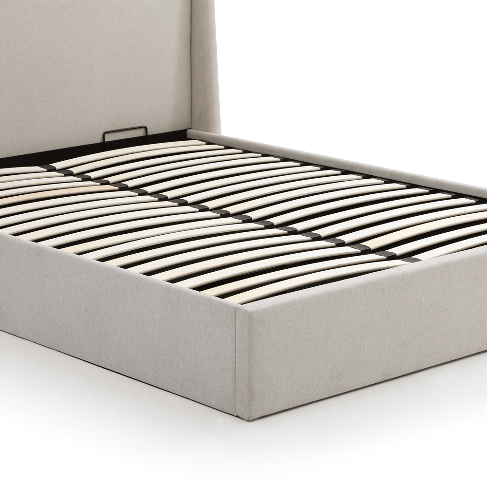 Daphne Super King Stone Ottoman Bed Image 6