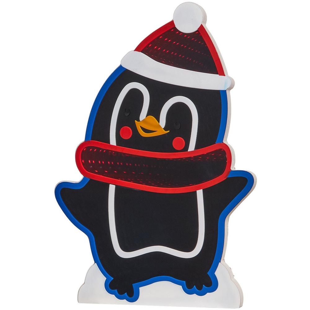 Christmas Characters LED Infinity Sign Multicolour Image 4