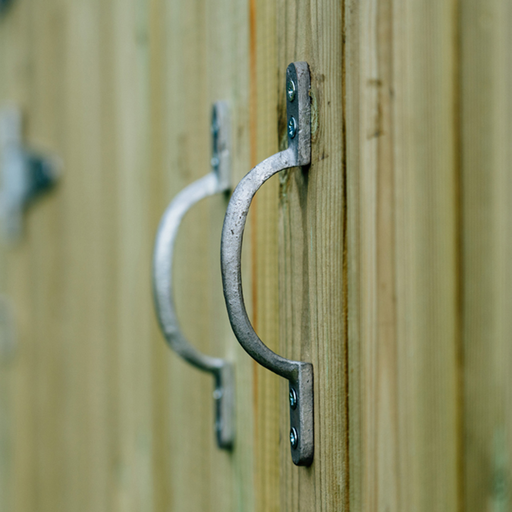 The Garden Village Shireburn 240L Sextet Wheelie Bin Shed Image 3