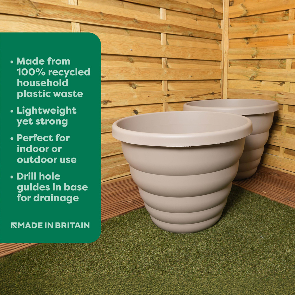 Wham Beehive Fawn Round Pot H346 66cm Image 2