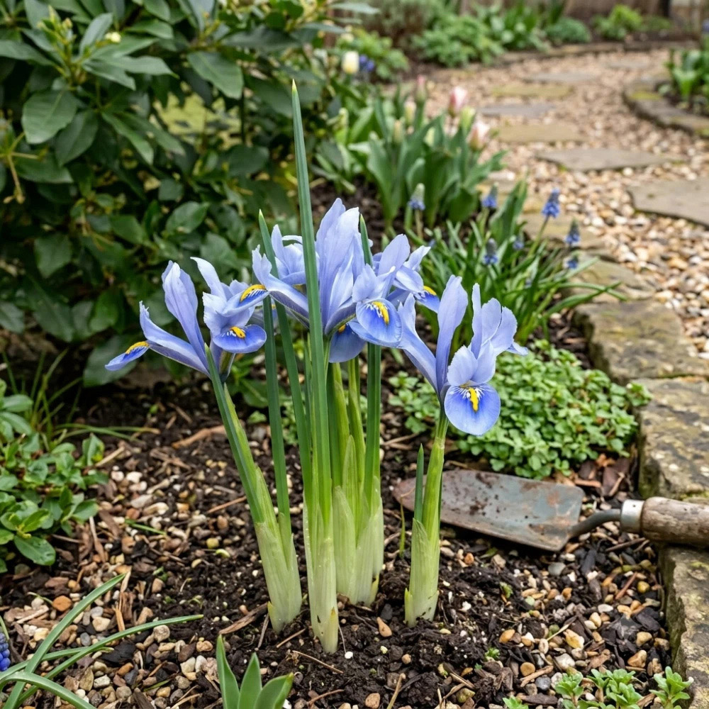 Thompson and Morgan Iris Reticulata Alida Autumn Planting Bulb 40 Pack Image 4