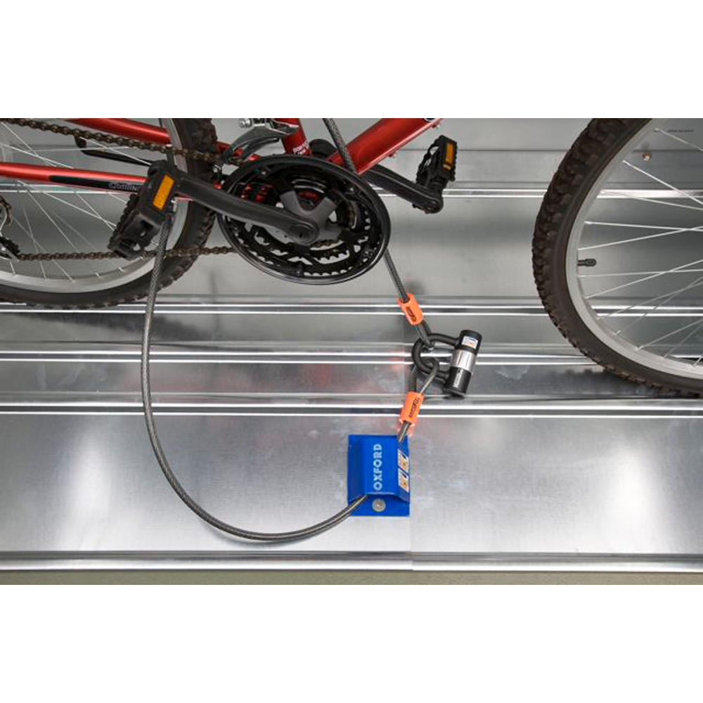 Trimetals ProtectaCycle Secure 4 x 6ft Anthracite Bike Storage Shed Image 5