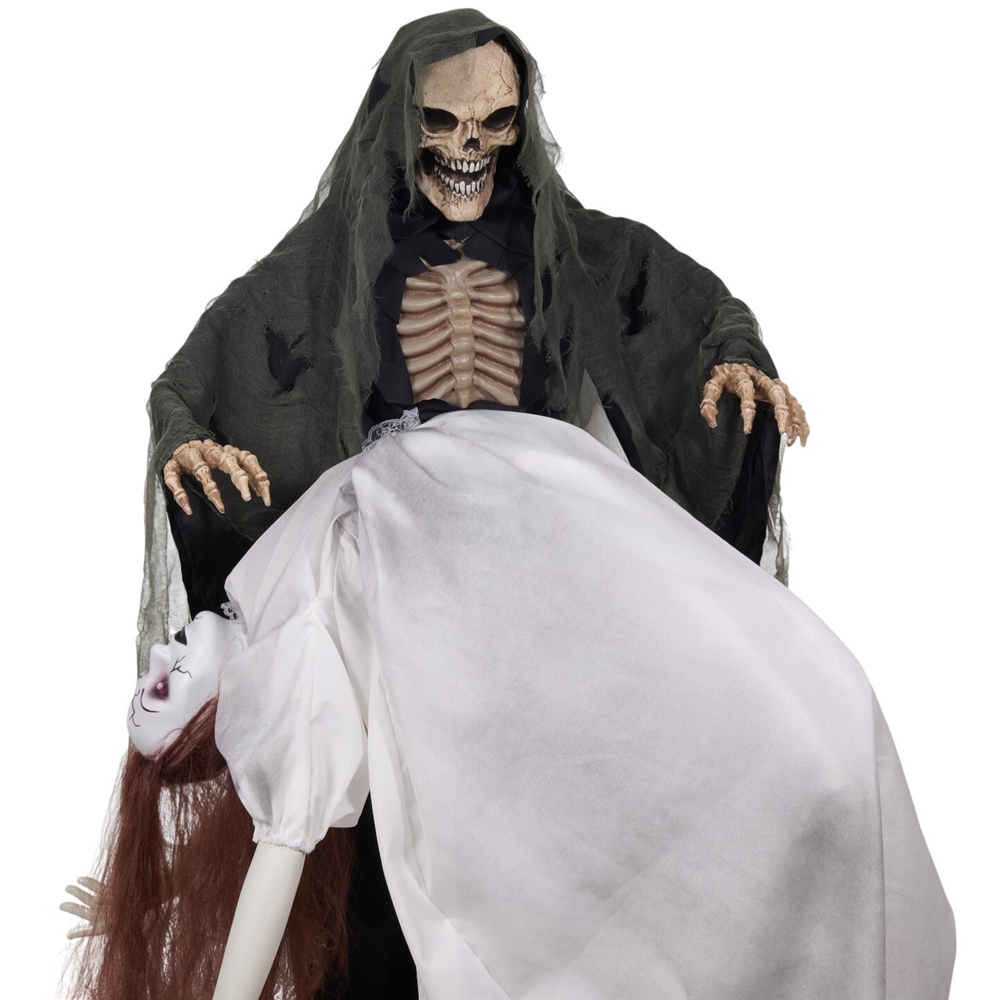Spooky Reaper with Floating Lady Decoration Image 9