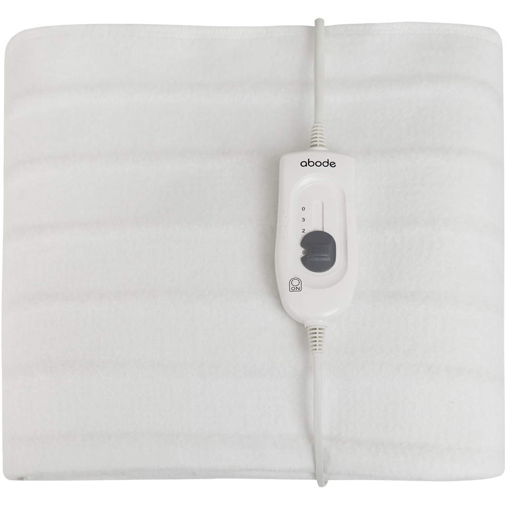 Abode AESB1001 White Single Electric Underblanket 70 x 150cm Image 2