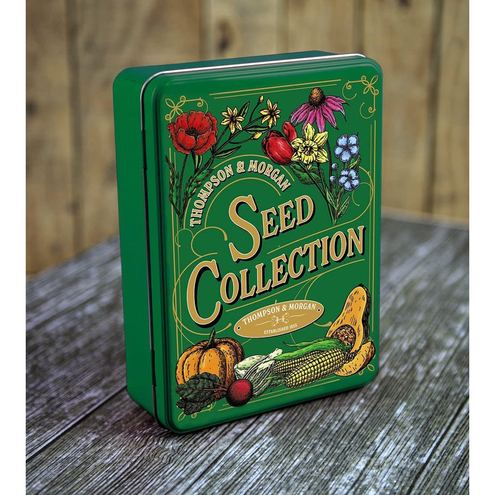 Thompson & Morgan Hard Good Seed Collection Tin with Flower Image 7