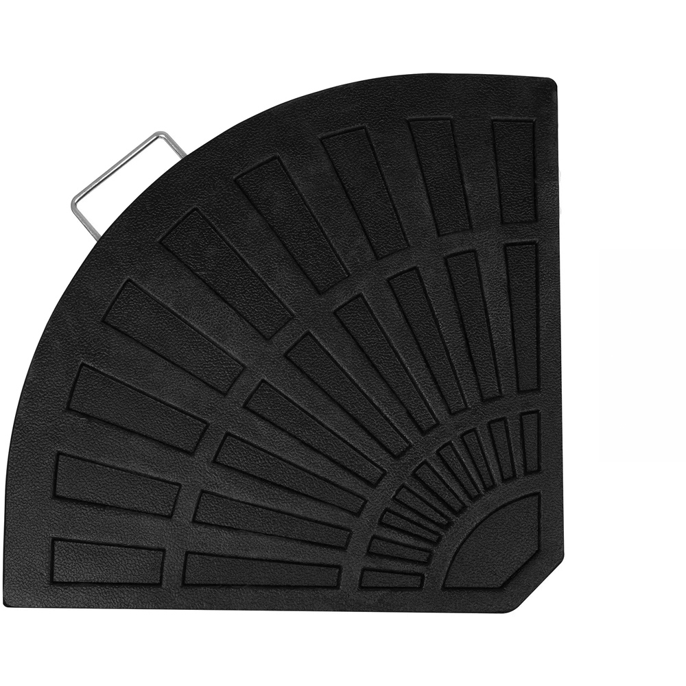 MonsterShop 2 Piece Fan Shaped Cantilever Parasol Base Image 3