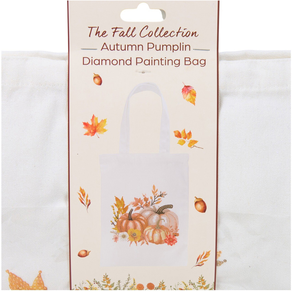 Autumn Pumpkin Diamond Painting Bag Image 2