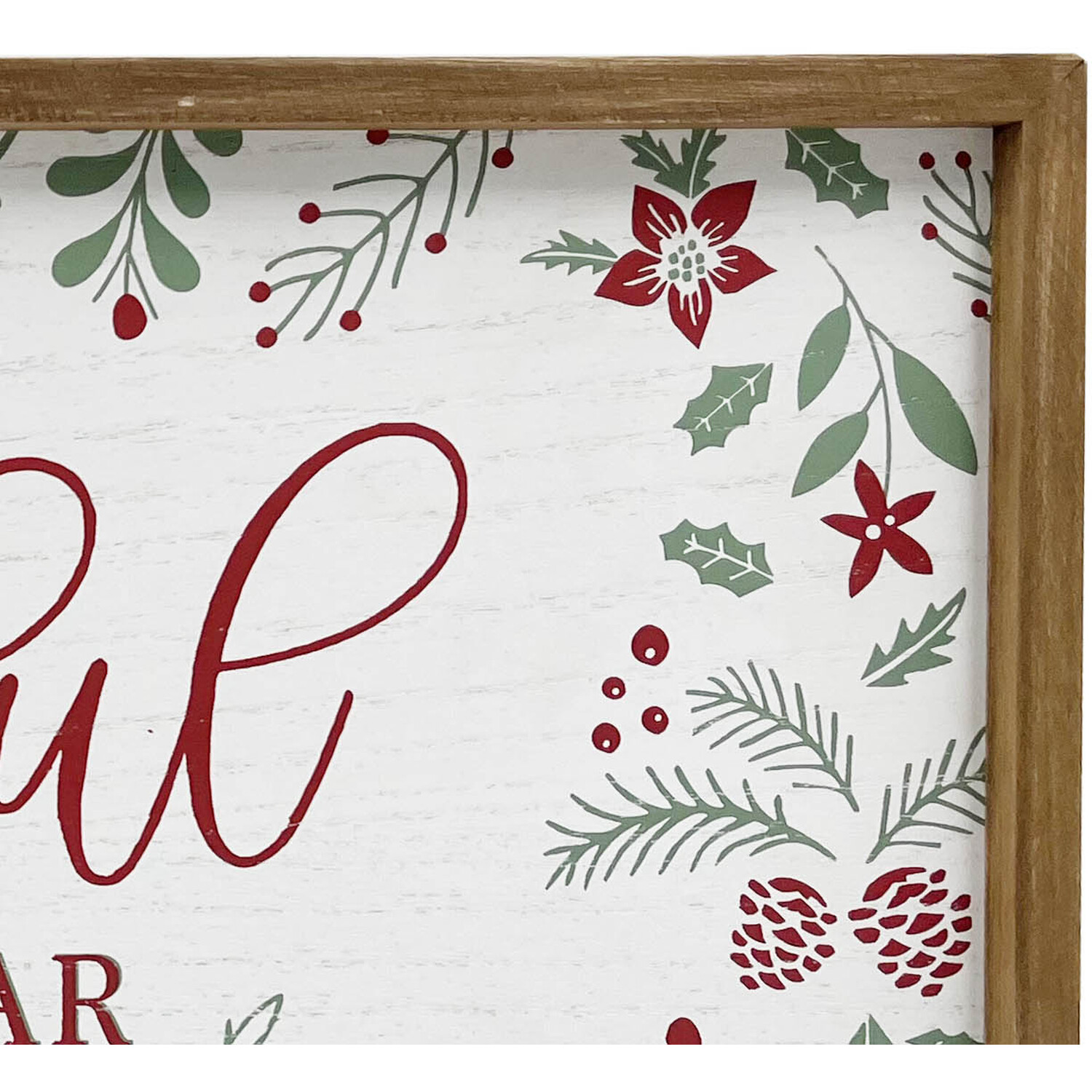 Wonderful Time Festive Framed Sign Image 3