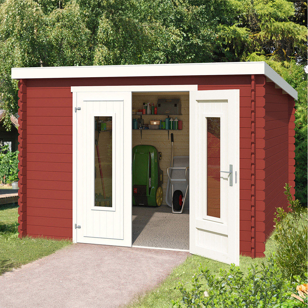 Lasita Osland Sacramento 9.6 x 9.6ft Pent Garden Cabin Image 6