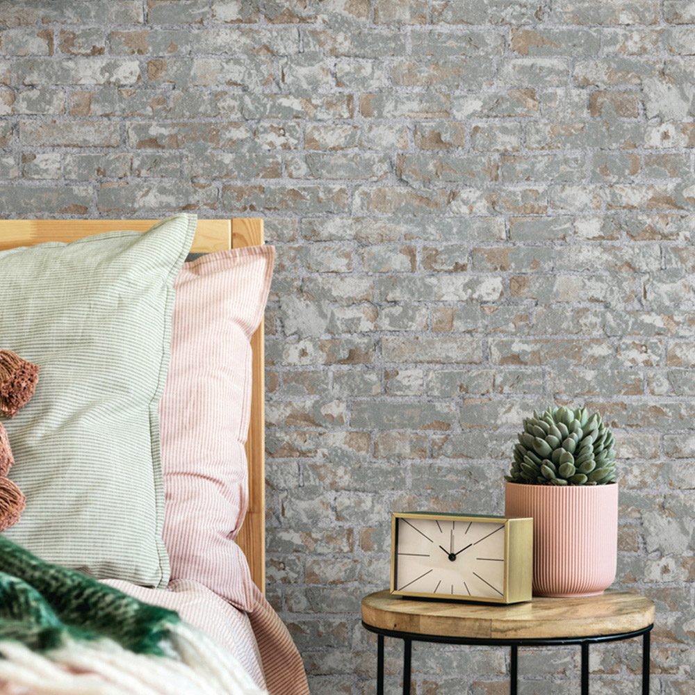 Galerie Industrial Effects Brick Colour Wallpaper Image 3