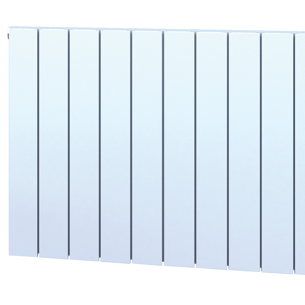 Towelrads Hanworth Plus 4006 BTU Horizontal White Aluminium Designer Radiator 600 x 800mm 1174W Image 2
