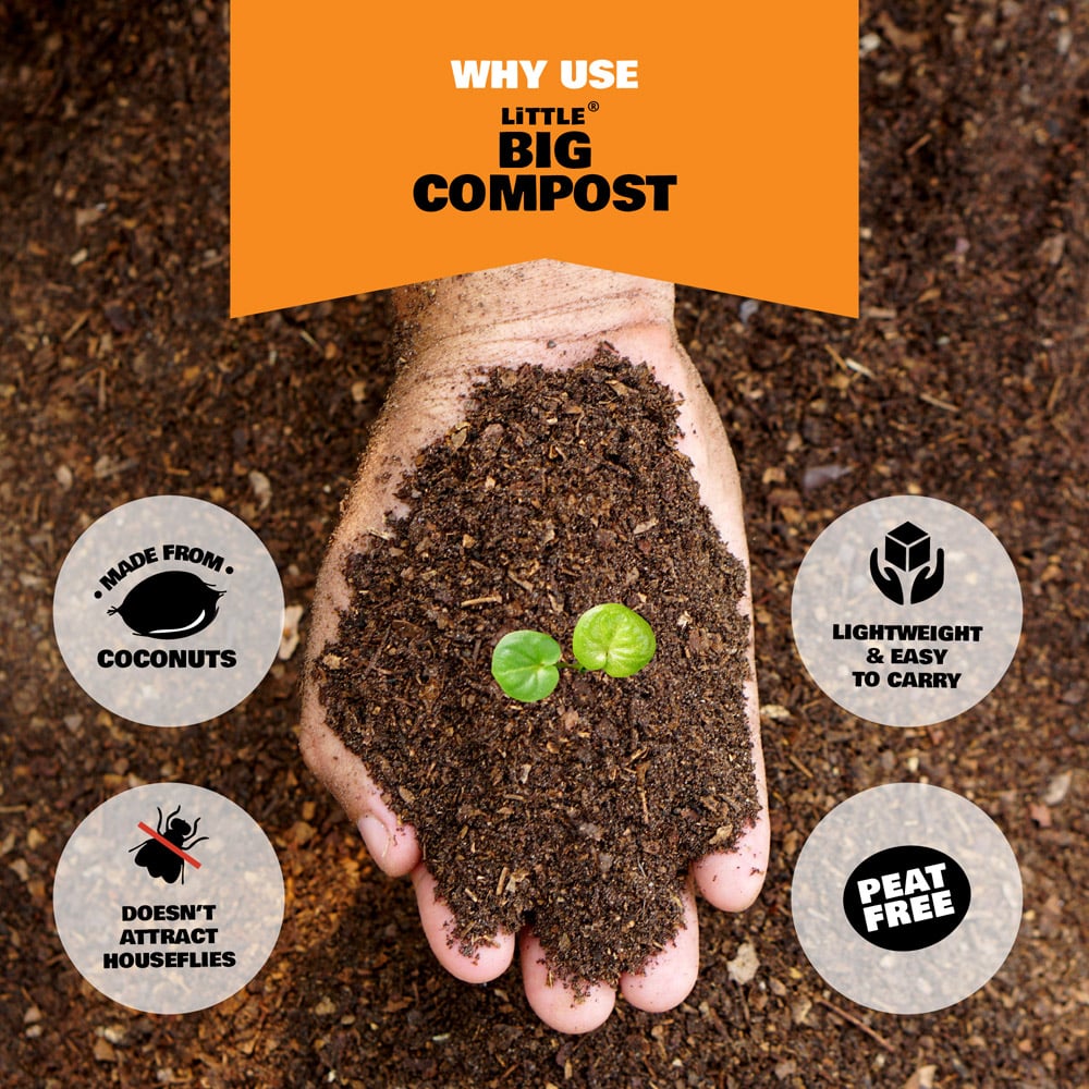 Coco & Coir Little Big Compost All Purpose Compost 15L Image 3