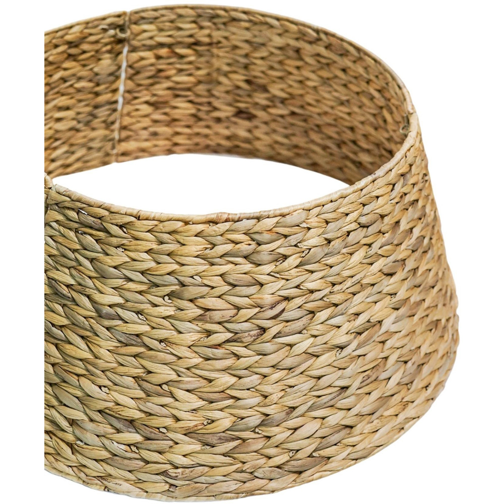 Ivyline Water Hyacinth Foldable Round Christmas Tree Skirt 72cm Image 3