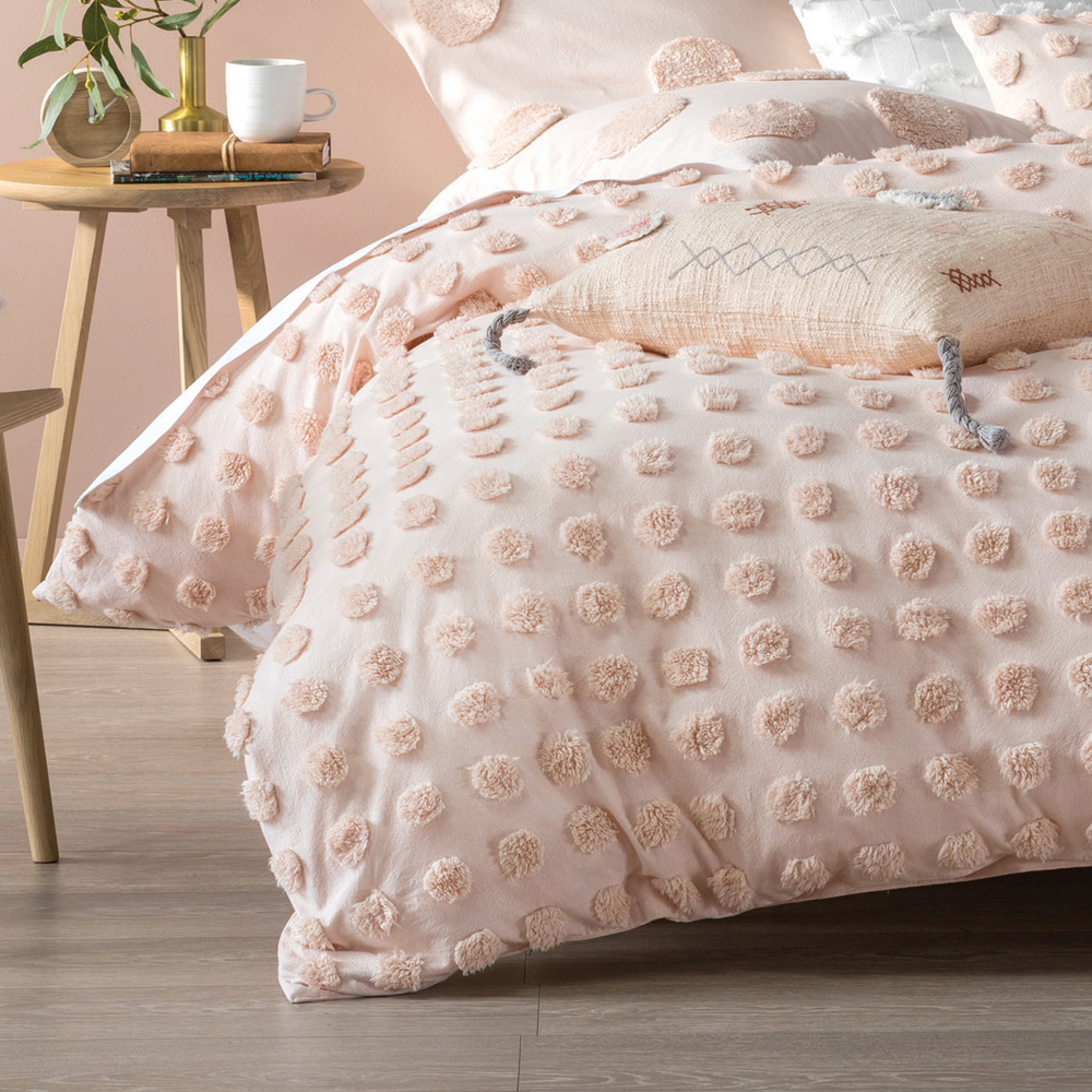 Linen House Haze Super King Tufted Duvet Cover Set Image 4