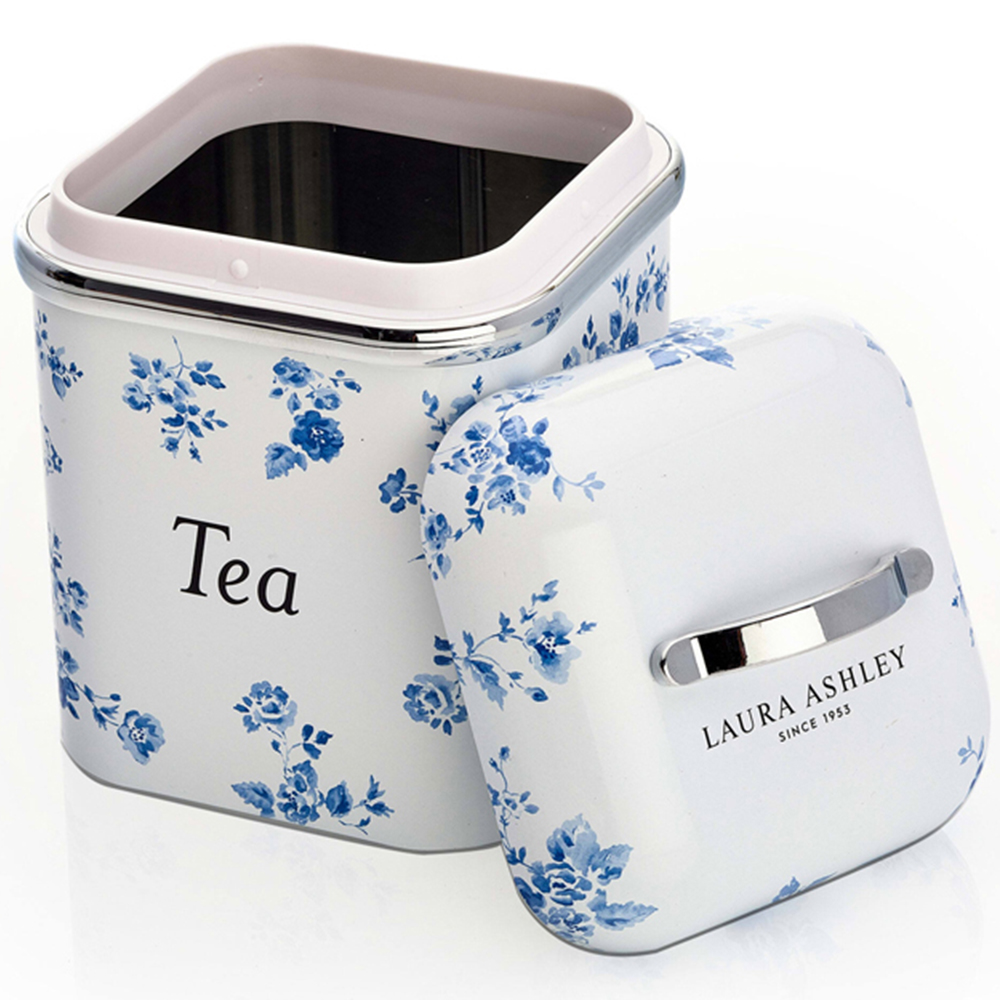 Laura Ashley Cream Floral 3 Piece Kitchen Canister Set Image 6