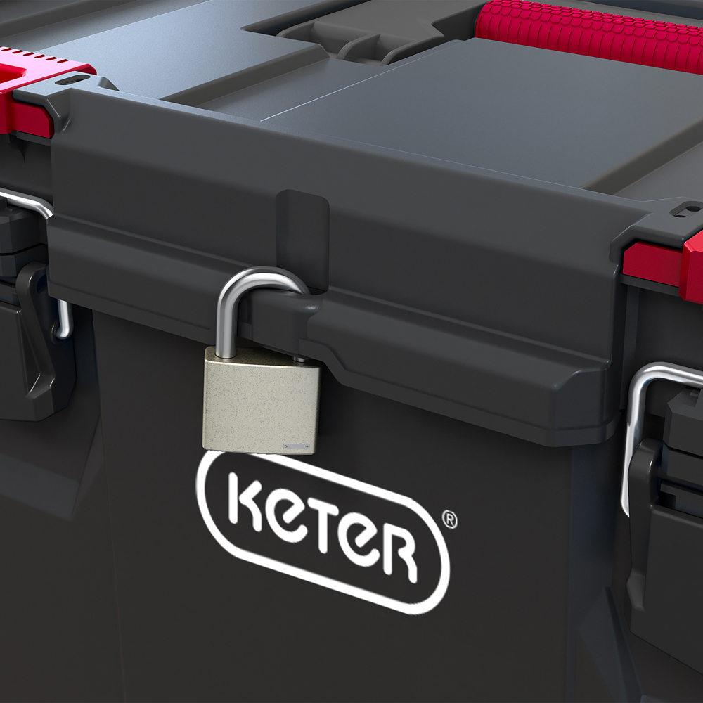 Keter Stack n Roll Storage Toolbox Image 5