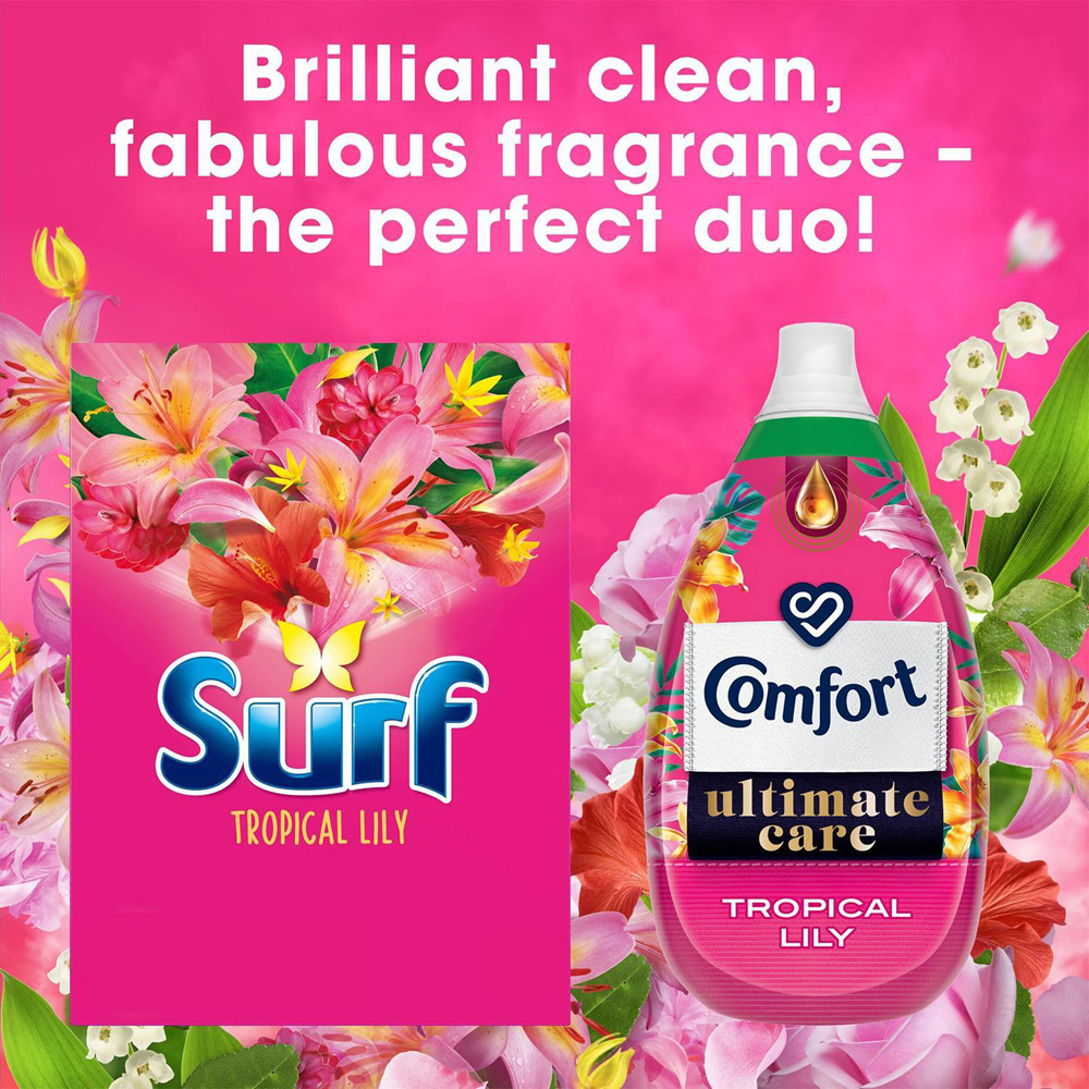 Surf Tropical Lily Laundry Washing Powder XL 75 Washes 3.75kg Image 4