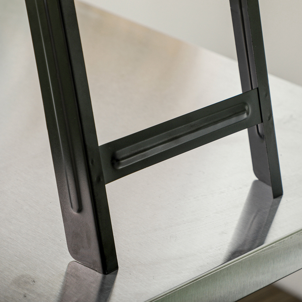 Outsunny Black Portable Charcoal Grill with Pull Out Charcoal Basin Image 8