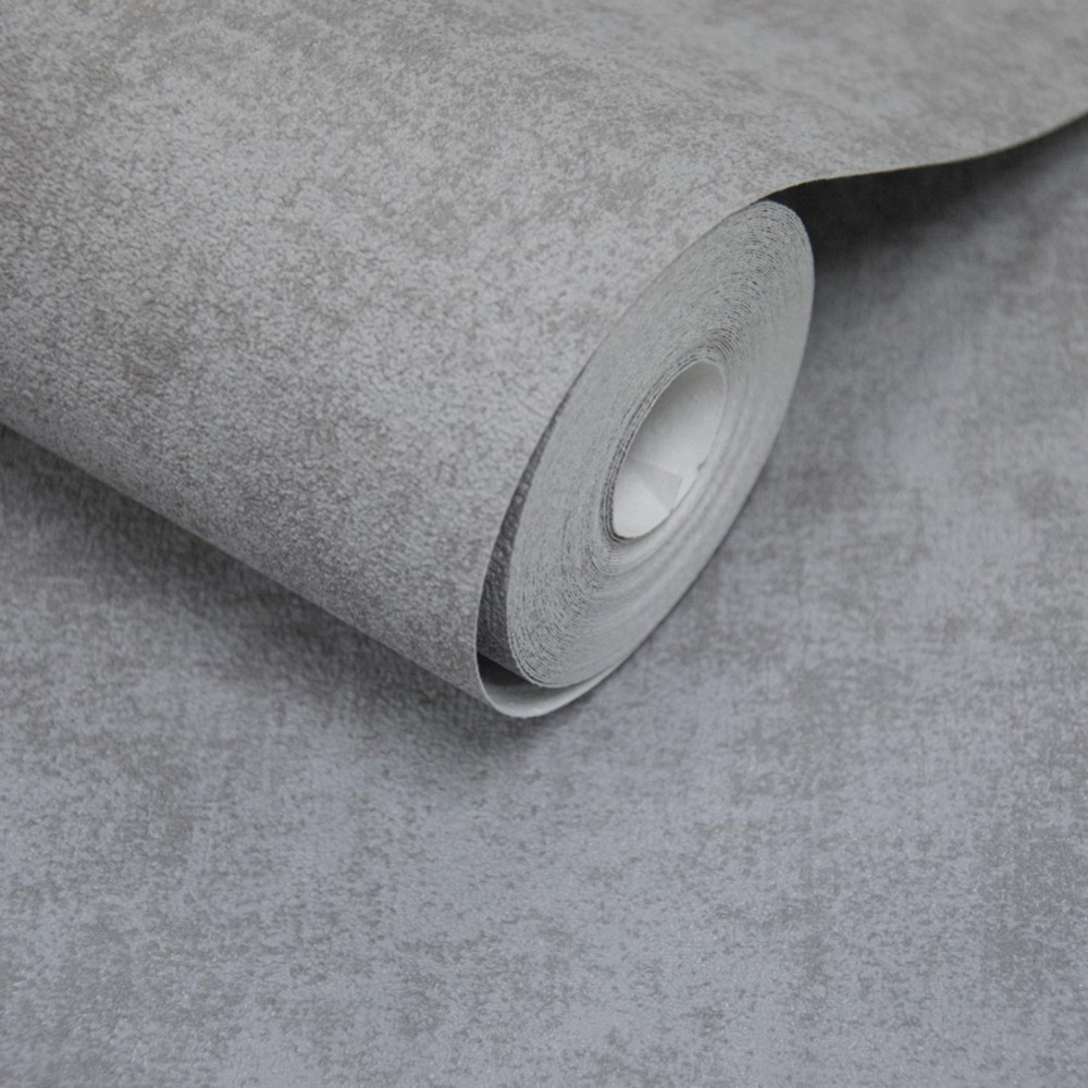 Grandeco Alba Charcoal Wallpaper Image 2