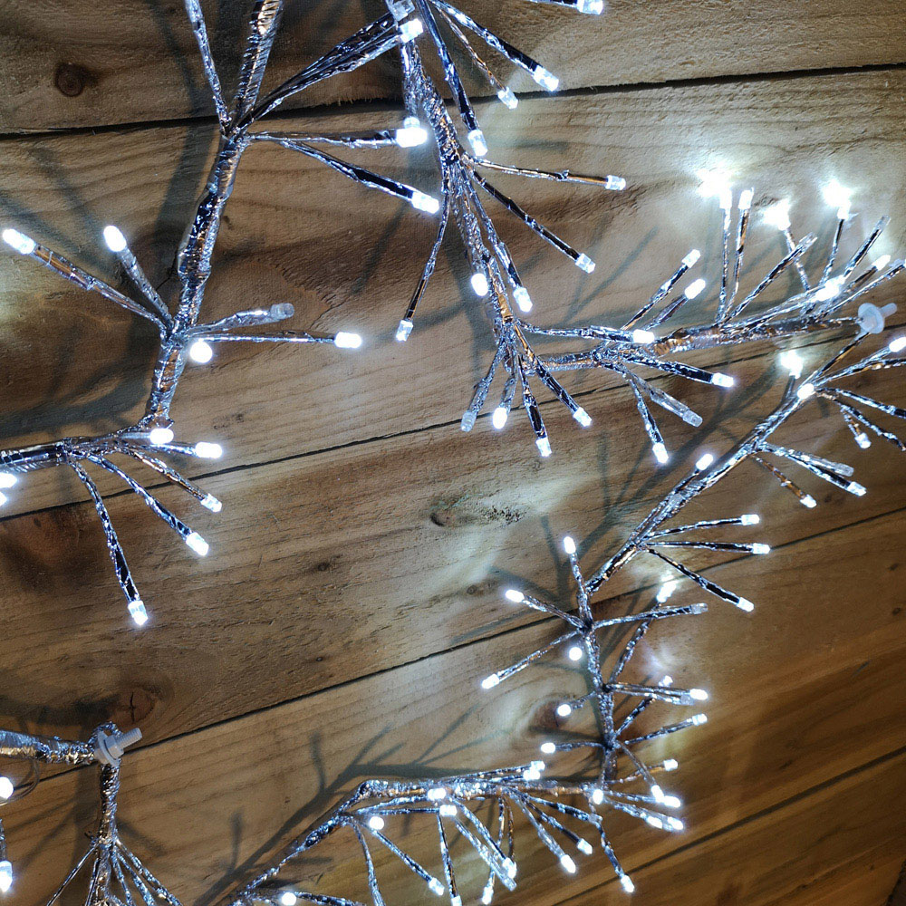 Samuel Alexander Silver Star LED Outdoor Christmas Decoration 60cm Image 4
