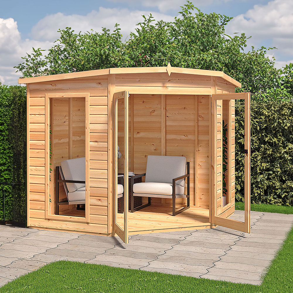Shire Barclay 8 x 8ft Double Door Traditional Summerhouse Image 2