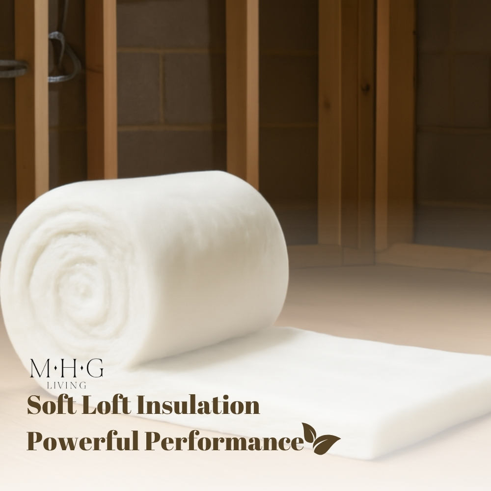 MHG Living Loft Insulation Roll 8m x 370mm x 50mm Image 3