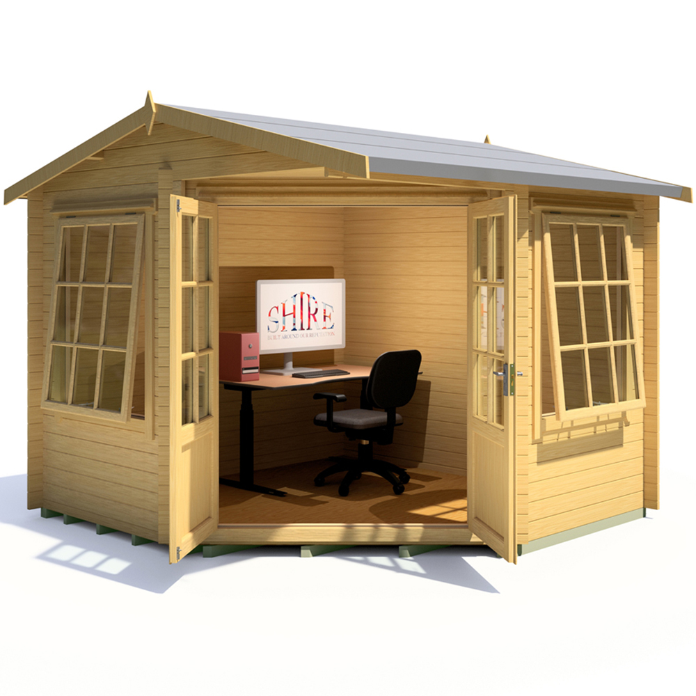 Shire Rochester 10 x 10ft Log Cabin Image 2