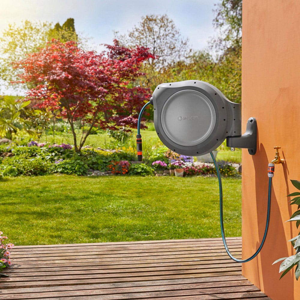 Gardena Wall Mounted Hose Box Rollup 30m Image 4