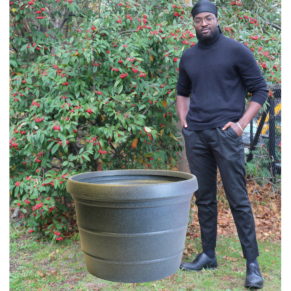 Trifibre Kesington Granite Planter 62 x 66cm Image 5
