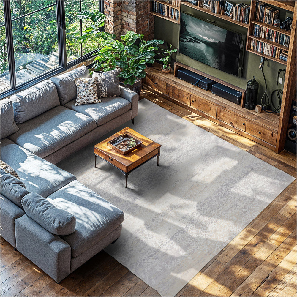 tectake Dalia Non Slip Washable Rug 340 x 240 x 0.6cm Image 2