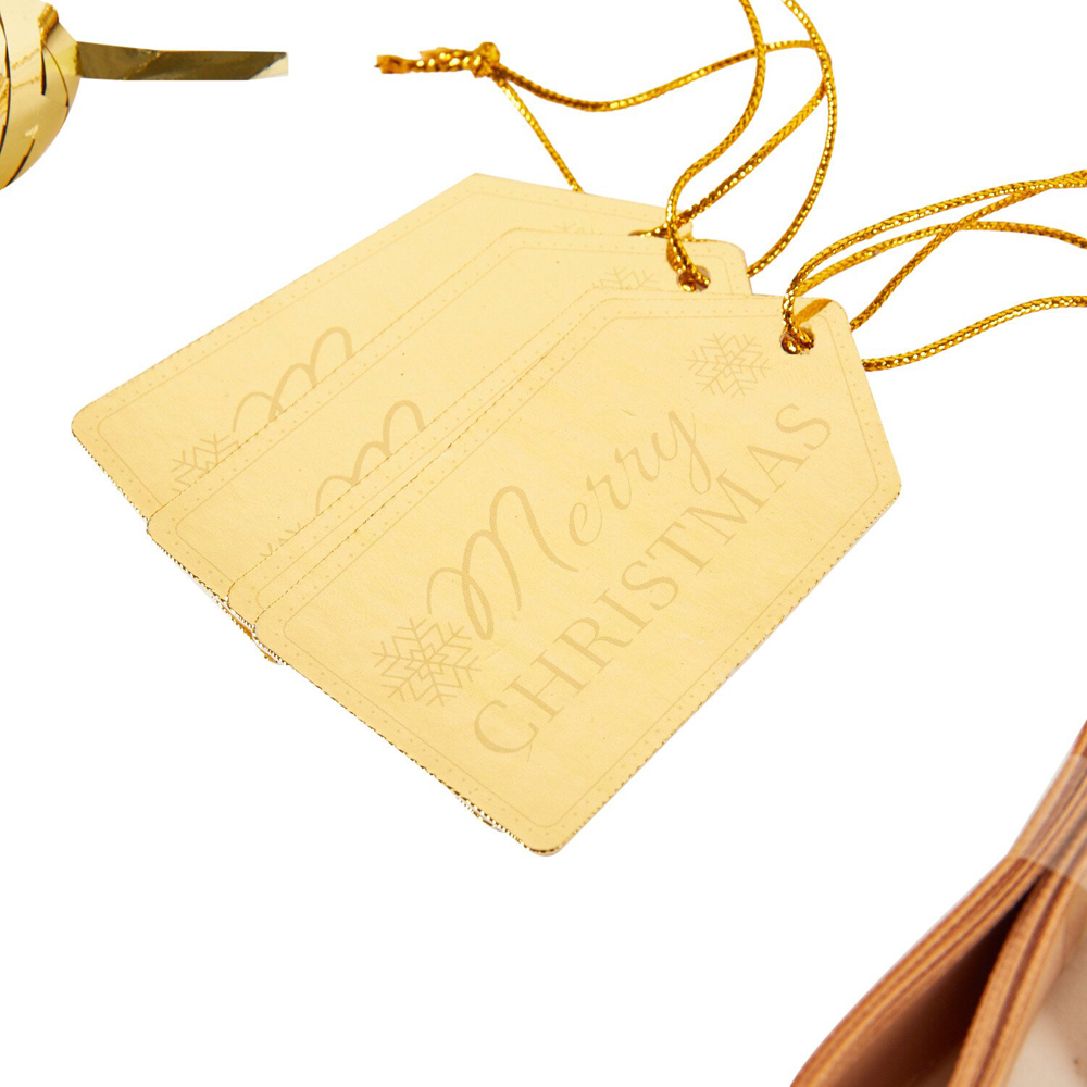 Contemporary Christmas Gift Accessories - Gold or Silver Image 5