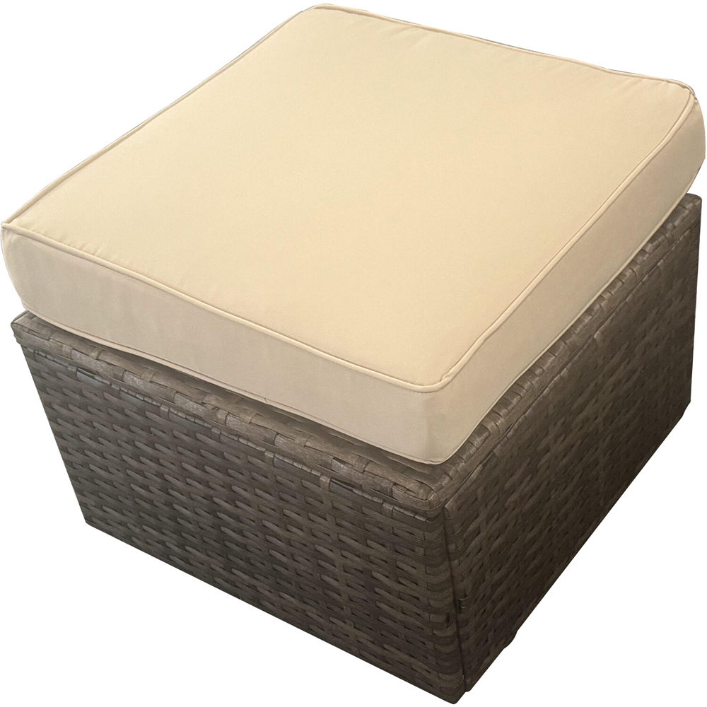 Carolina 6 Seater Dark Brown Conversation Set Image 4