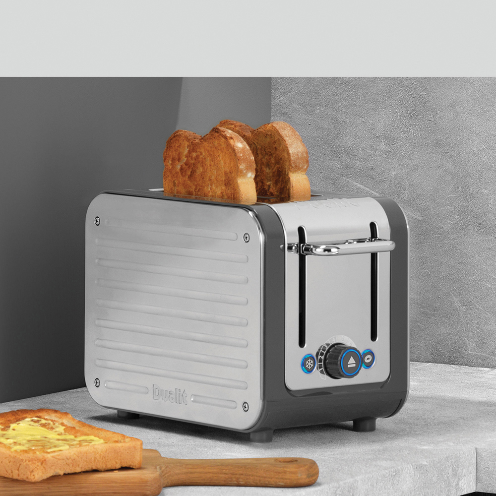 Dualit Architect DA2526 Grey 2 Slice Toaster Image 2