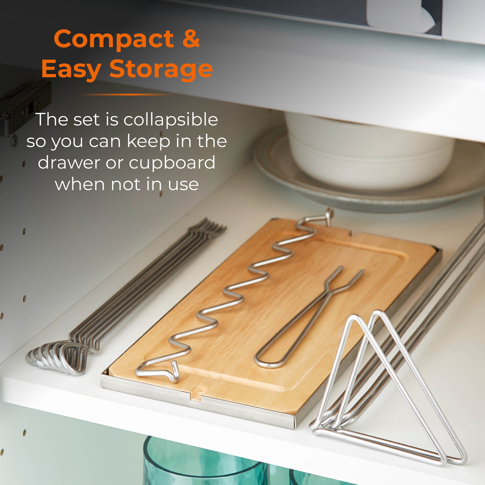 Tower 6 Piece Hanging Skewer Set Image 7