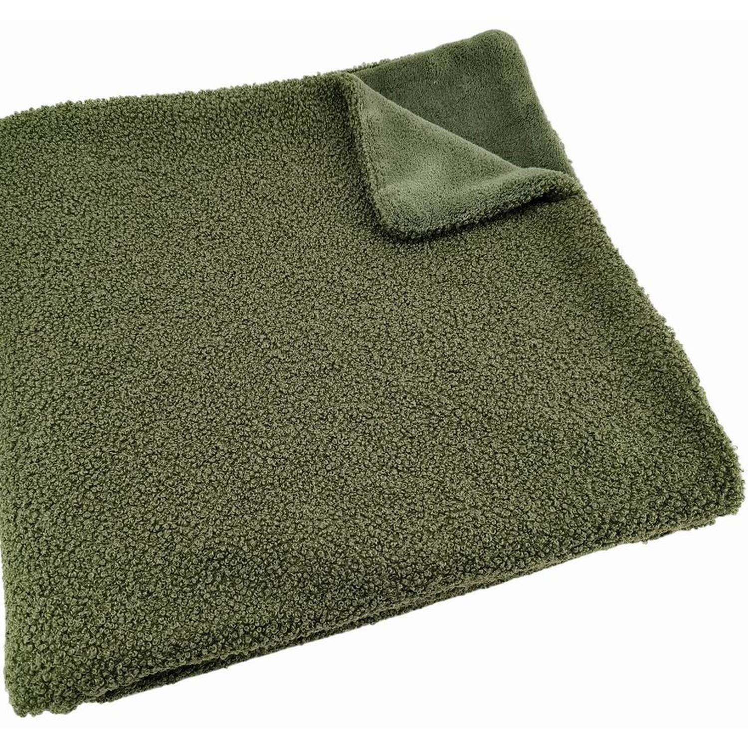 Blake Boucle Throw - Khaki Image
