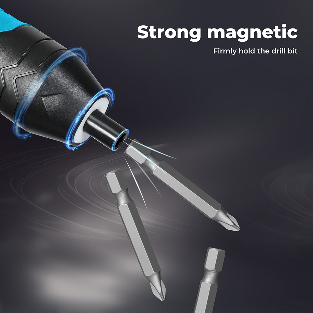 Traderight 4V Cordless Electric Dual Mode Screwdriver Set with Battery Image 5