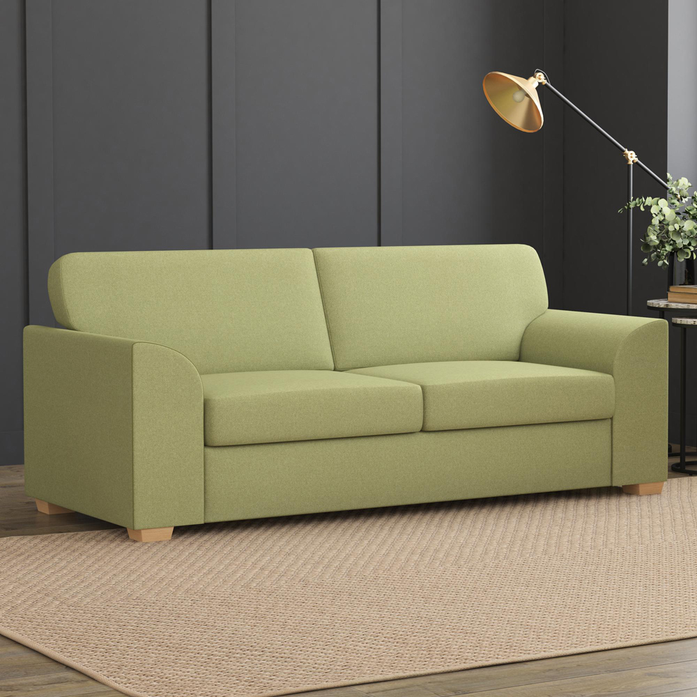 Modo 5 Seater Olive Venice Fixed Back Sofa Set Image 5