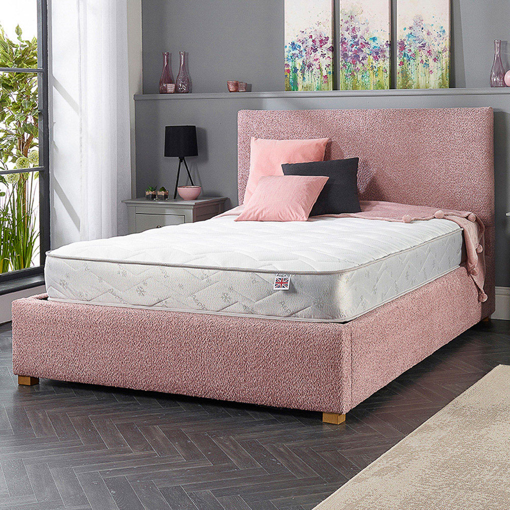 Aspire Small Double Cool Touch Diamond Memory Foam and Bonnell Spring Hybrid Mattress Image 2