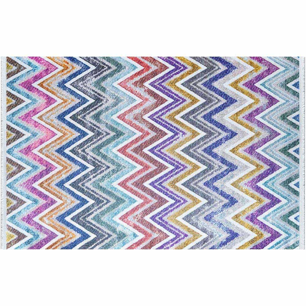 Evu Celeste Multicolour Rug 120 x 180cm Image 3