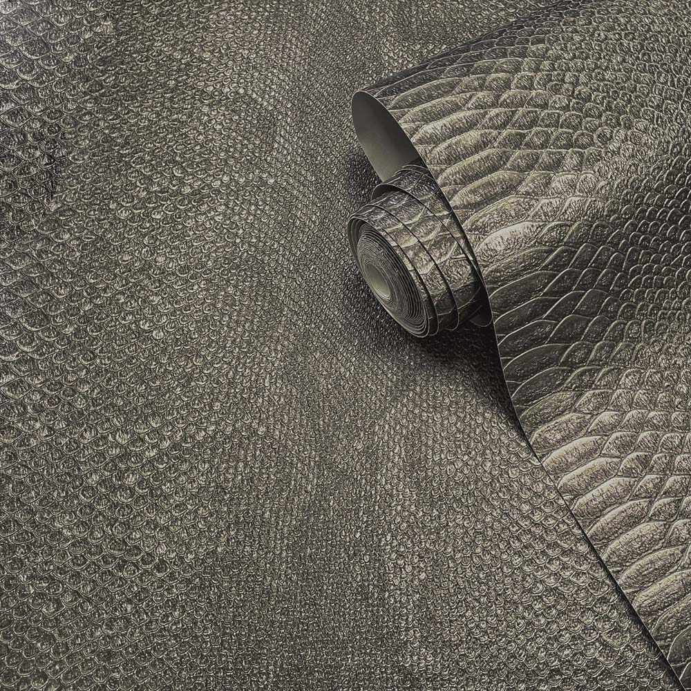 Belmont House Bowie Sepia Brown Wallpaper Image 2