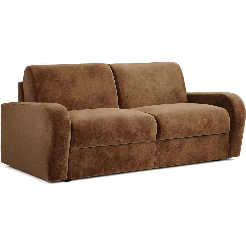 Jay-Be Deco 3 Seater Cosy Chenille Cork Sofa Bed with e-Sprung Mattress Image 2