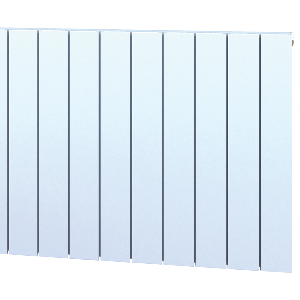 Towelrads Hanworth Plus 4006 BTU Horizontal White Aluminium Designer Radiator 600 x 800mm 1174W Image 3