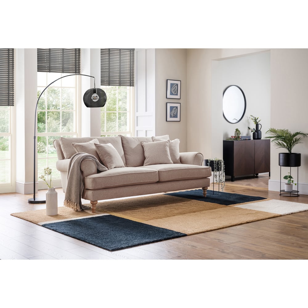 Eastwood Faro 2 Seater Medium Beige Sofa Image 3