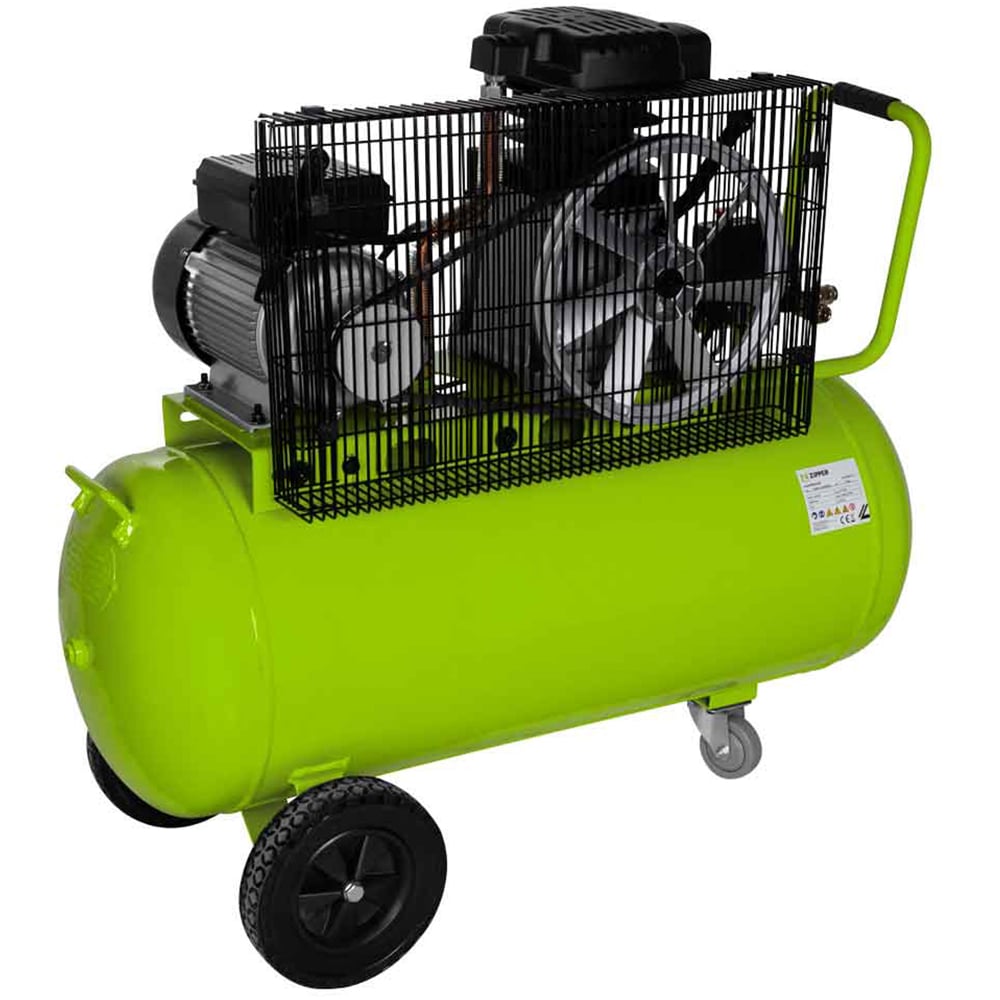 Zipper ZI-COM90-10 Belt Drive Air Compressor 90L Image 3