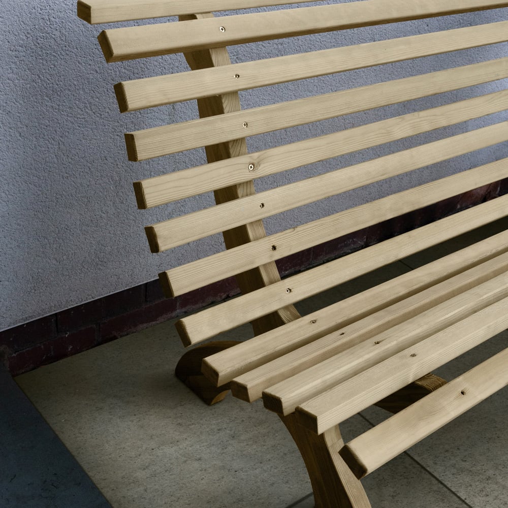 Forest Garden Kuba 3 Seater Bench 1.5m Image 3