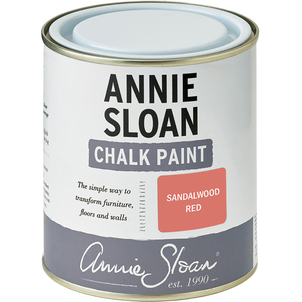 Annie Sloan Sandalwood Red Matt Chalk Paint 500ml Image 2