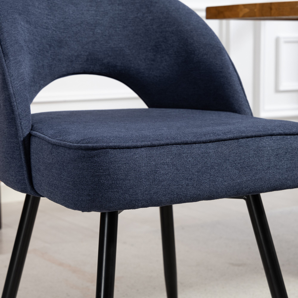 Artemis Home Ashley Set of 2 Denim Dining Chairs Image 2