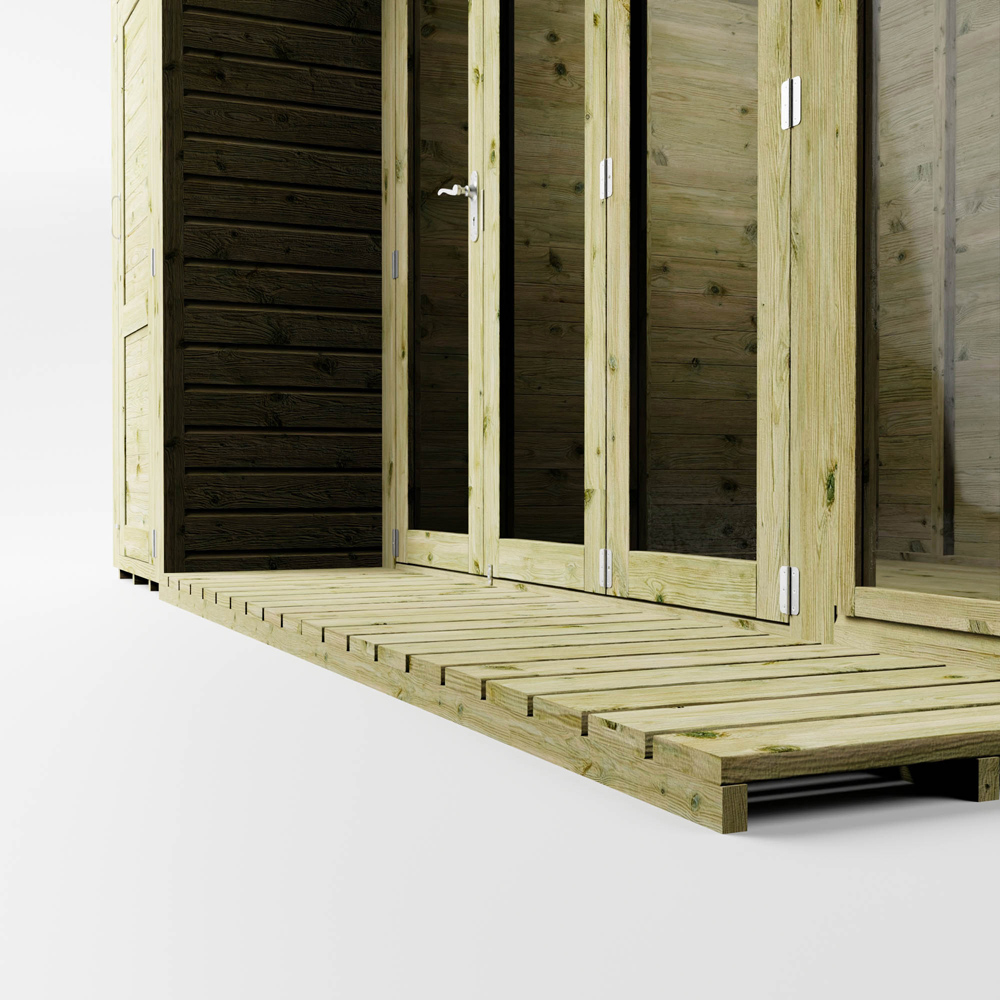 Mercia Summerhouse with Side Shed 12 x 8ft Image 5