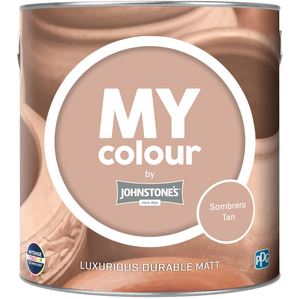 Johnstone's MY Colour Luxurious Durable Matt Paint Sombrero Tan Image 2